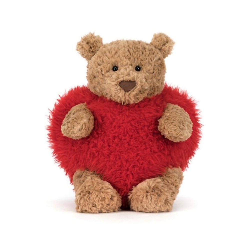 Jellycats Bartholomew Bear Heartthrob